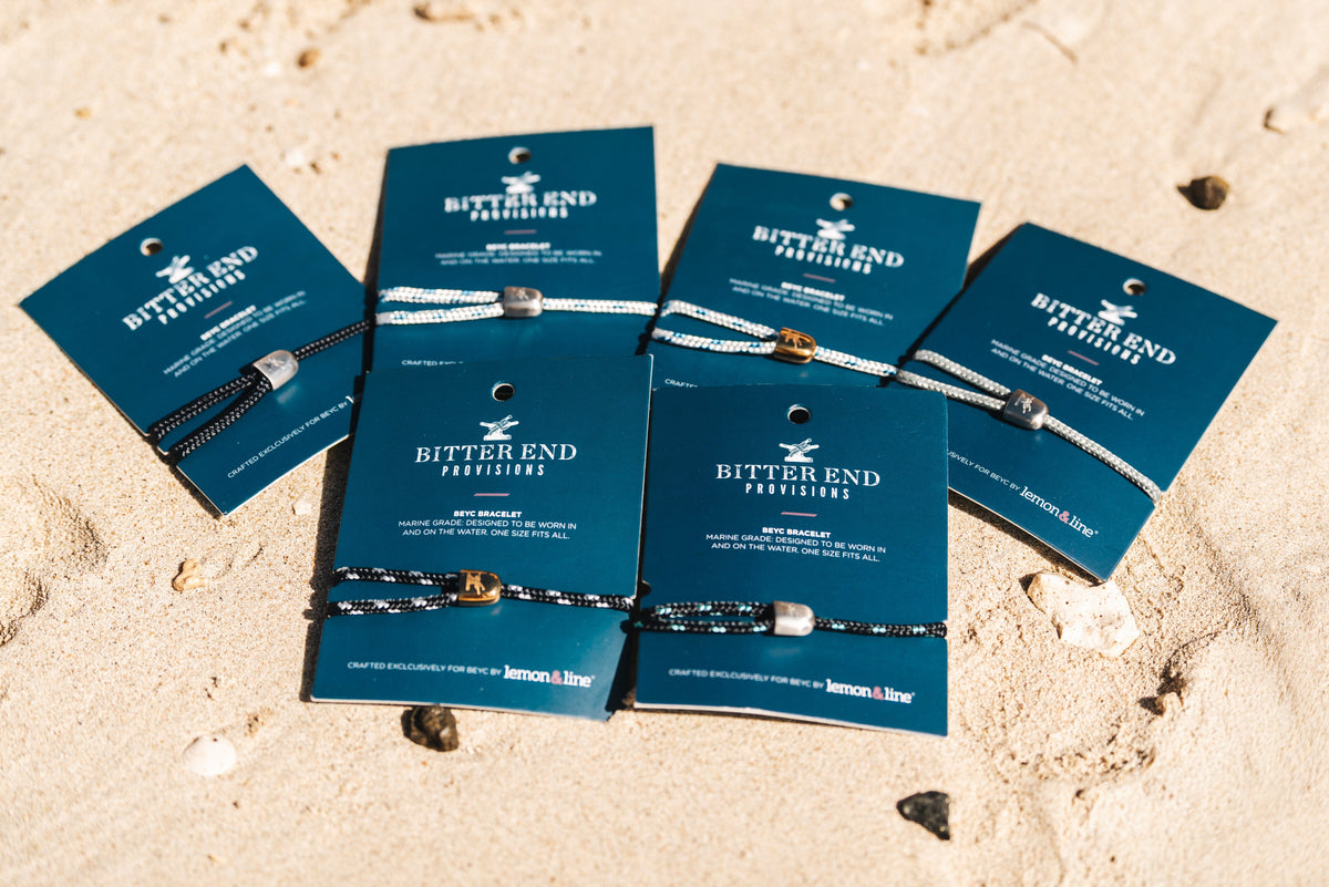 Custom Bitter End Cuttyhunk Lemon & Line Bracelet-Accessories-Bitter End Provisions