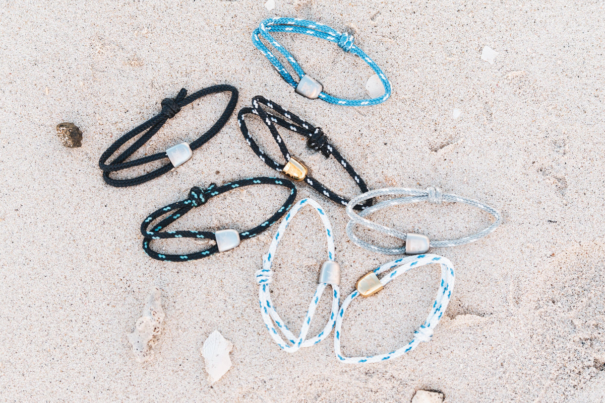 Custom Bitter End Cuttyhunk Lemon & Line Bracelet-Accessories-Bitter End Provisions