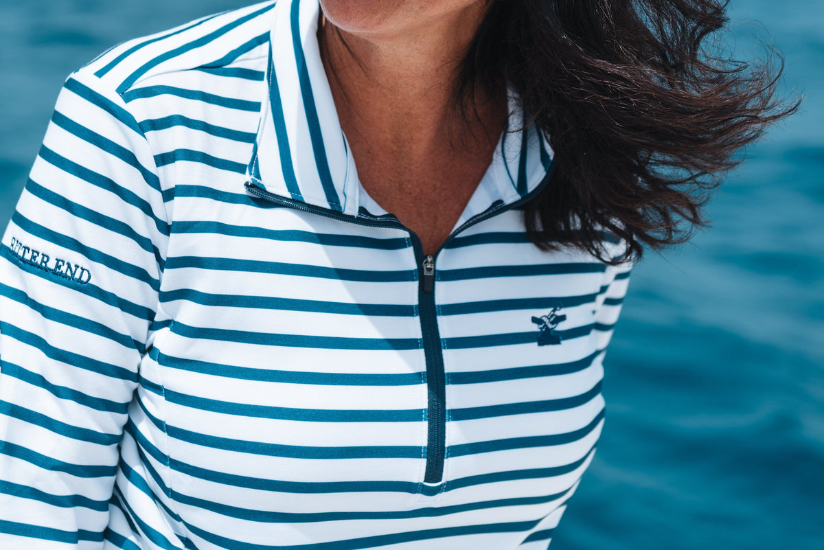Women’s Après Sail 1/4 Zip-Tops-Bitter End Provisions