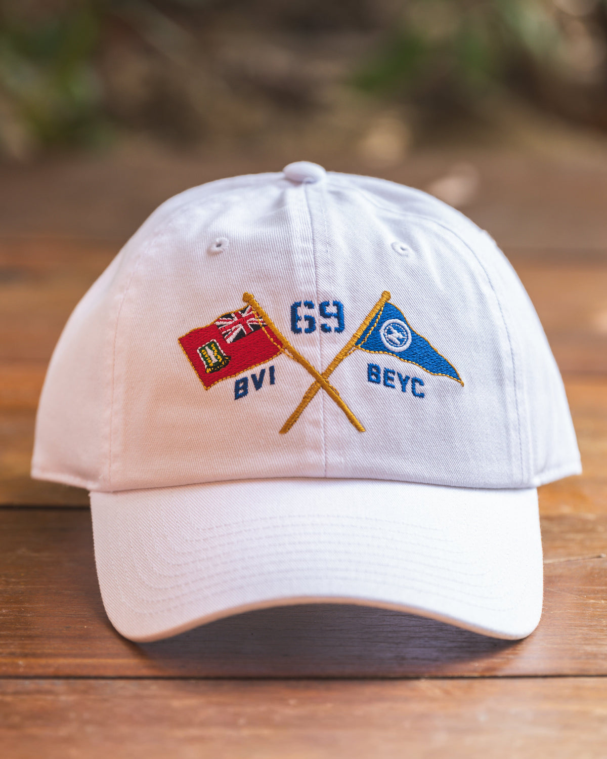 BVI & Bitter End Cross Flags Cap | Various Colors-Accessories-Bitter End Provisions