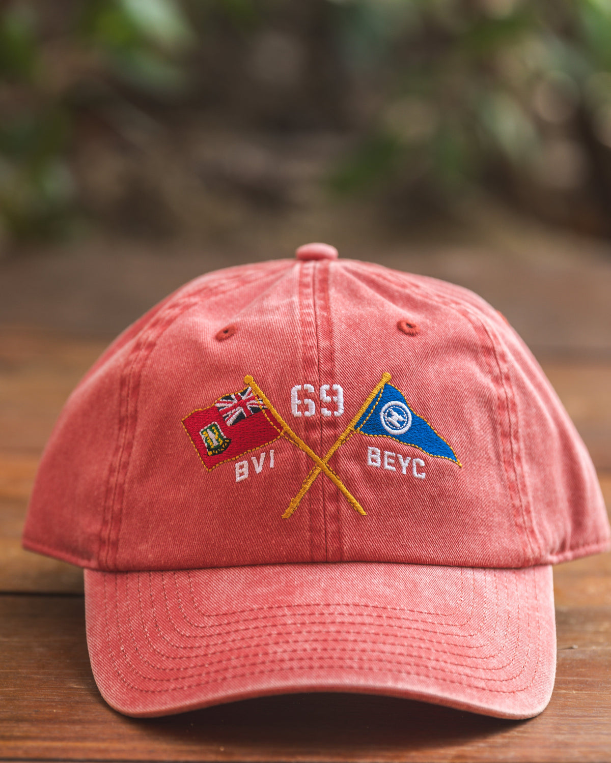 BVI & Bitter End Cross Flags Cap | Various Colors-Accessories-Bitter End Provisions