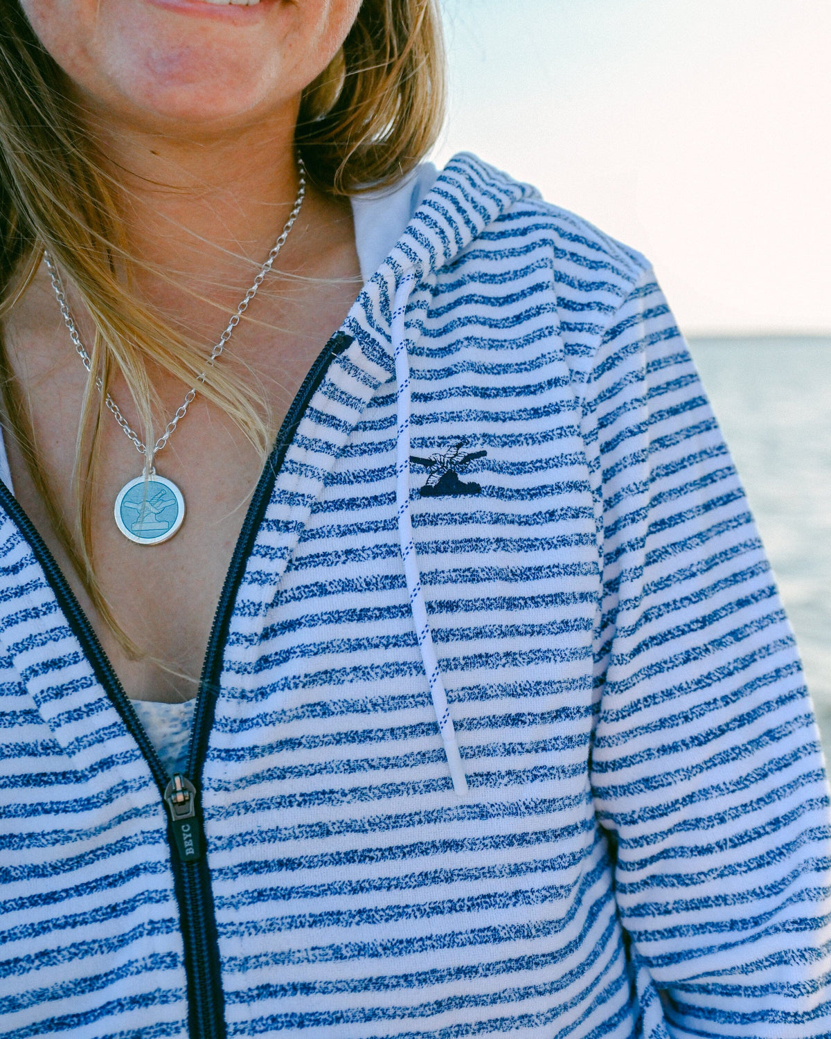 Women's Terry Cloth Hoodie | Various Colors-Tops-Bitter End Provisions