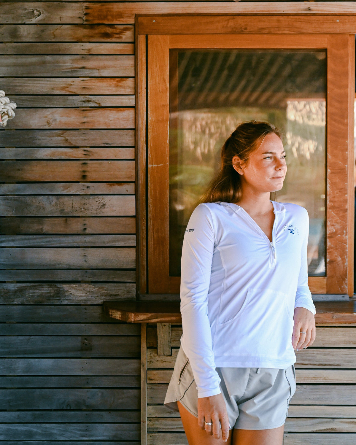 Women's Cross Flags Dritek Hoodie-Tops-Bitter End Provisions