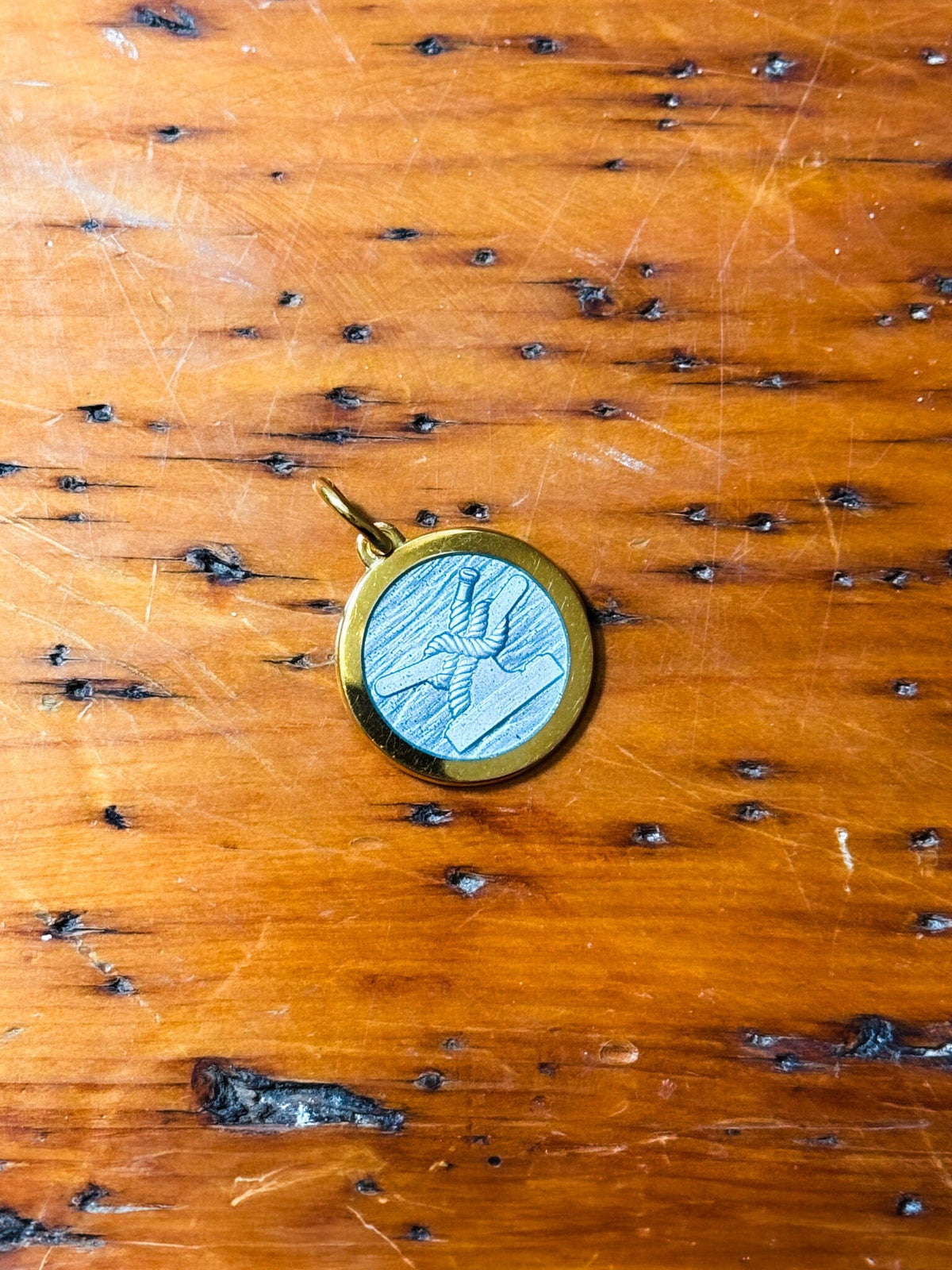Bitter End Coordinates Cleat Pendant Necklace-Accessories-Bitter End Provisions
