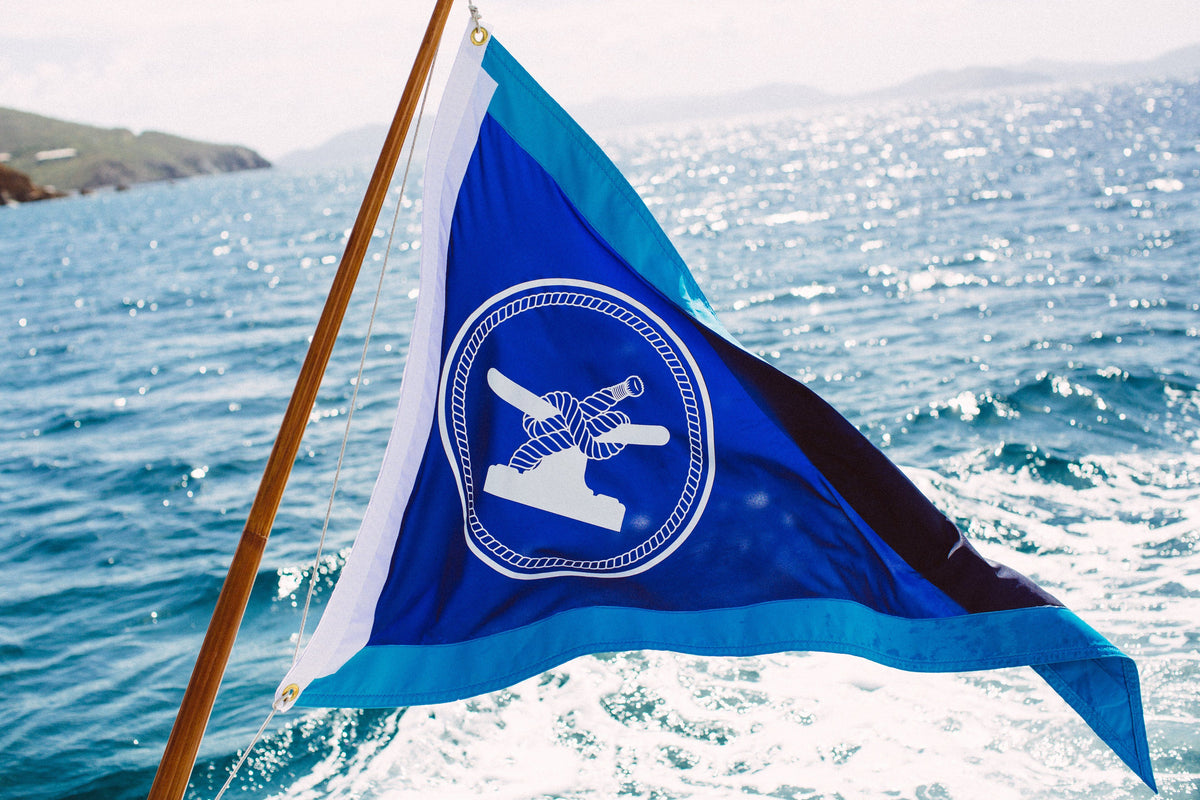 Bitter End Yacht Club Burgee Flag-Accessories-Bitter End Provisions