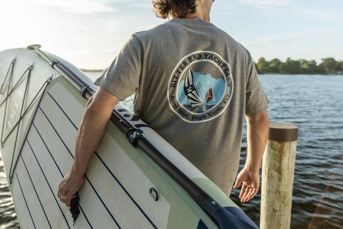 Men's Spinnaker Circle Tee | Various Colors-Tops-Bitter End Provisions