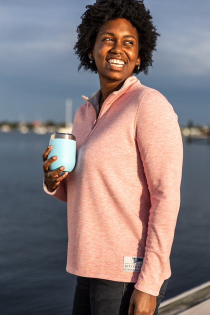 Women's Quilted Quarter-Zip Pullover at L.L. Bean