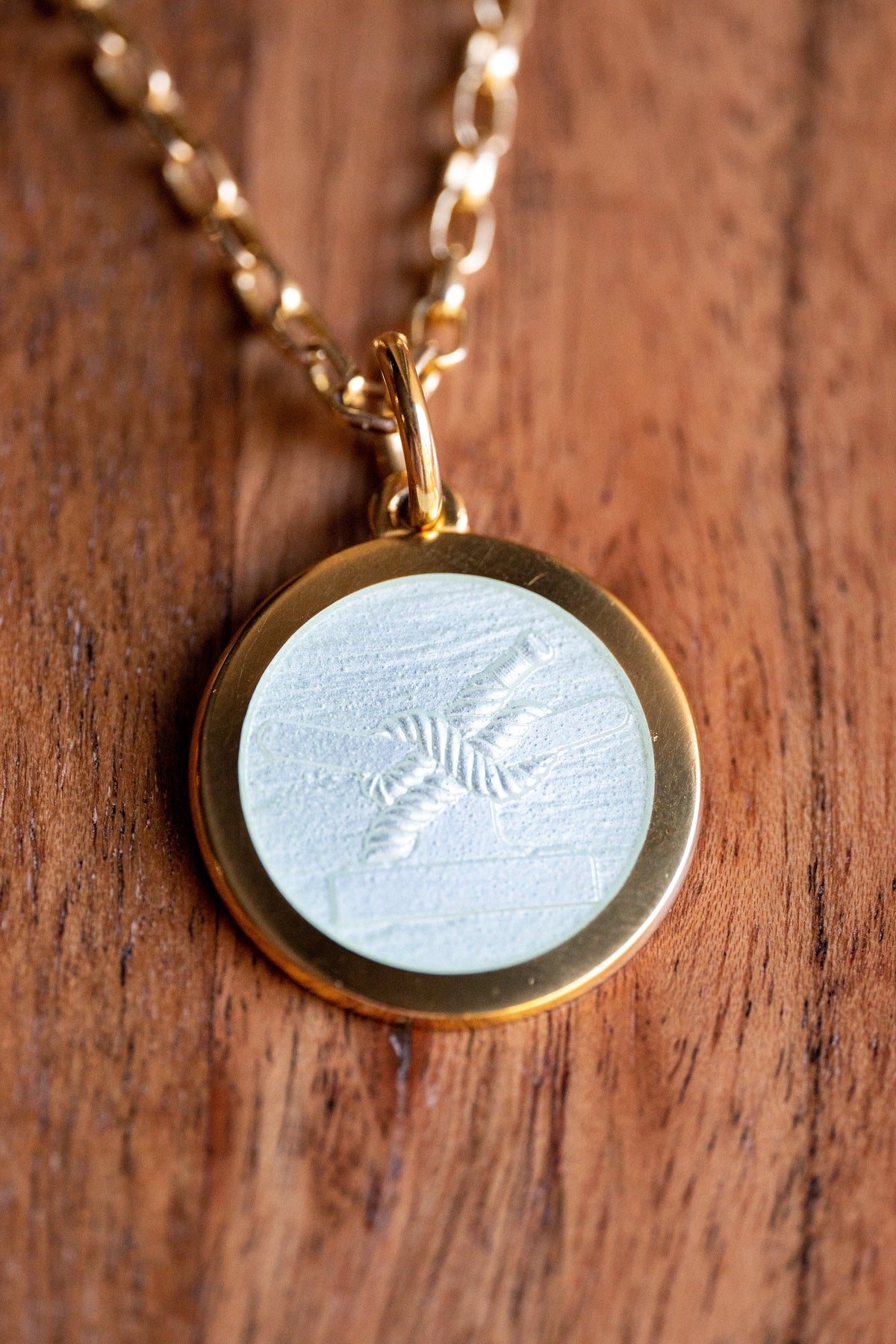Bitter End Coordinates Cleat Pendant Necklace-Accessories-Bitter End Provisions
