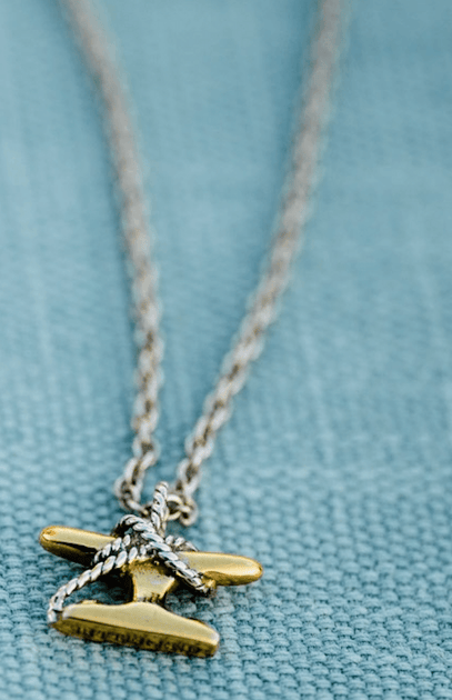 Large Cleat Necklace – The Golden Cleat