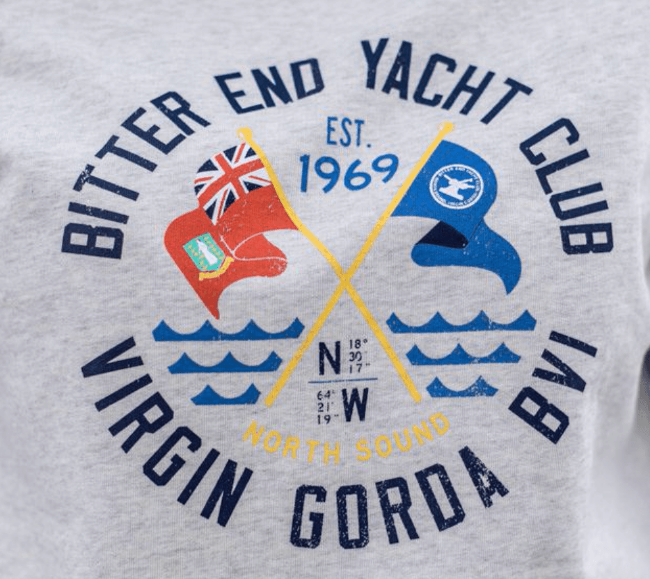 Women's Cross Flag Sweatshirt-Tops-Bitter End Provisions