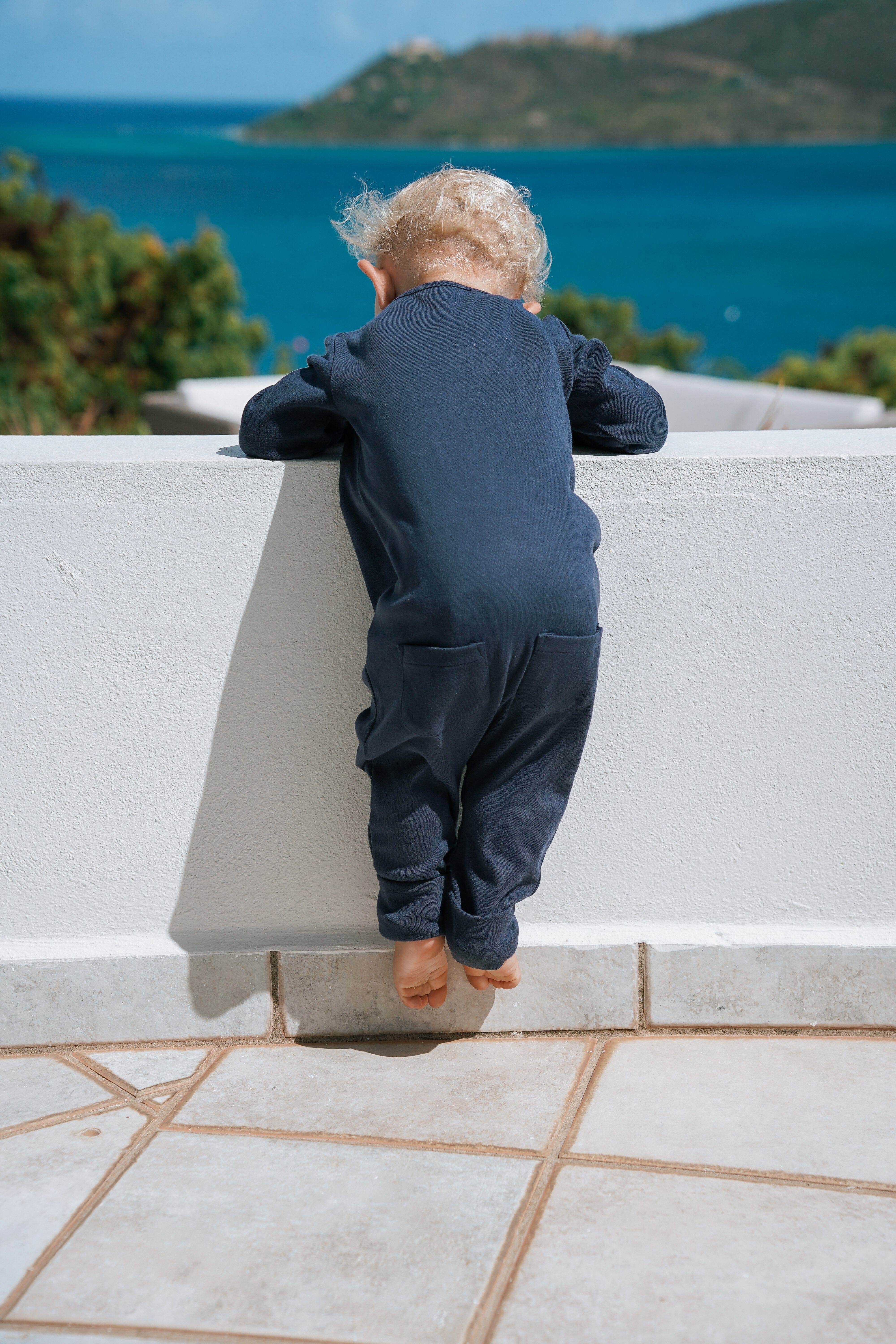 Bitter End Baby Footless 2-Way Zip Romper-Baby-Bitter End Provisions