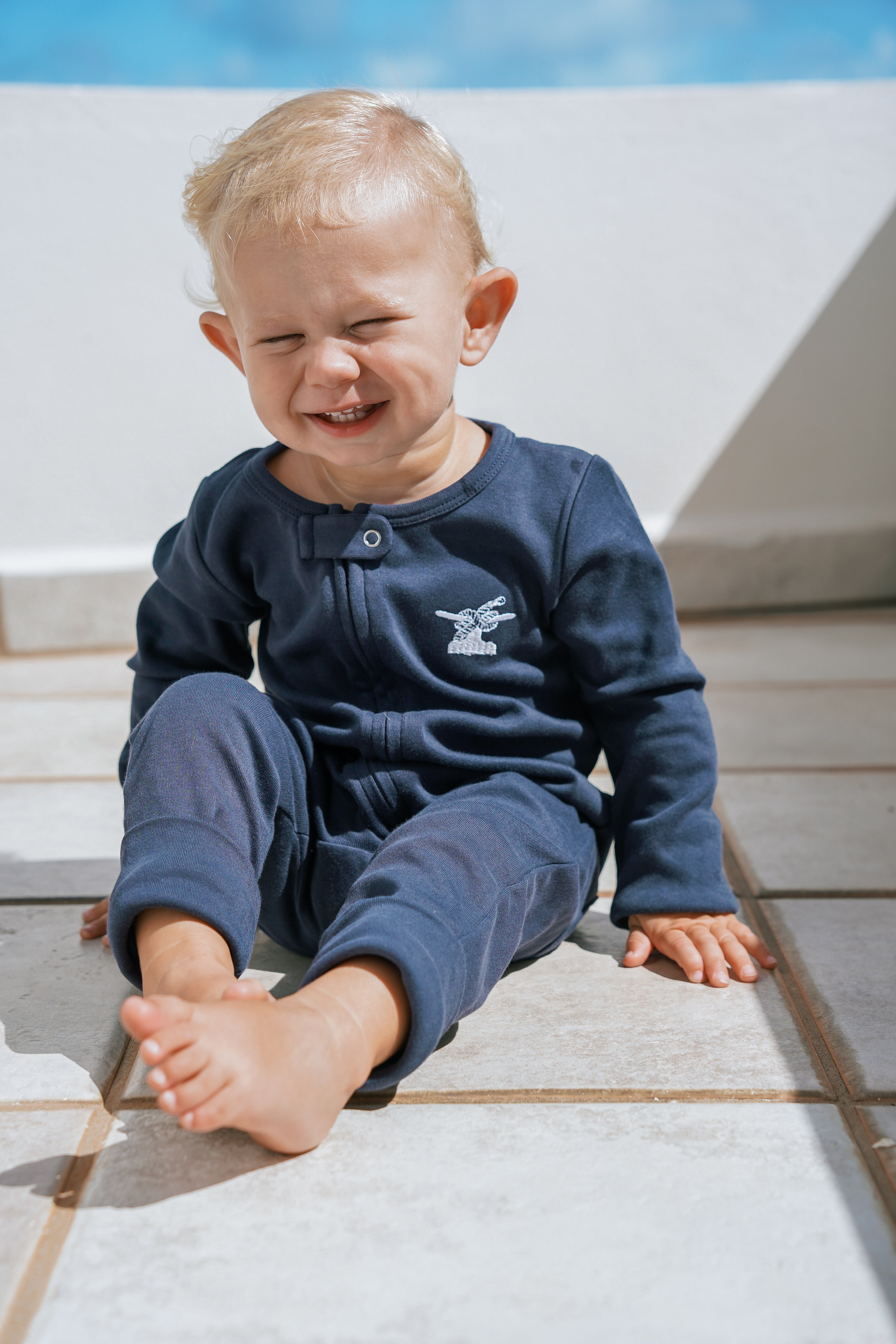 Bitter End Baby Footless 2-Way Zip Romper-Baby-Bitter End Provisions
