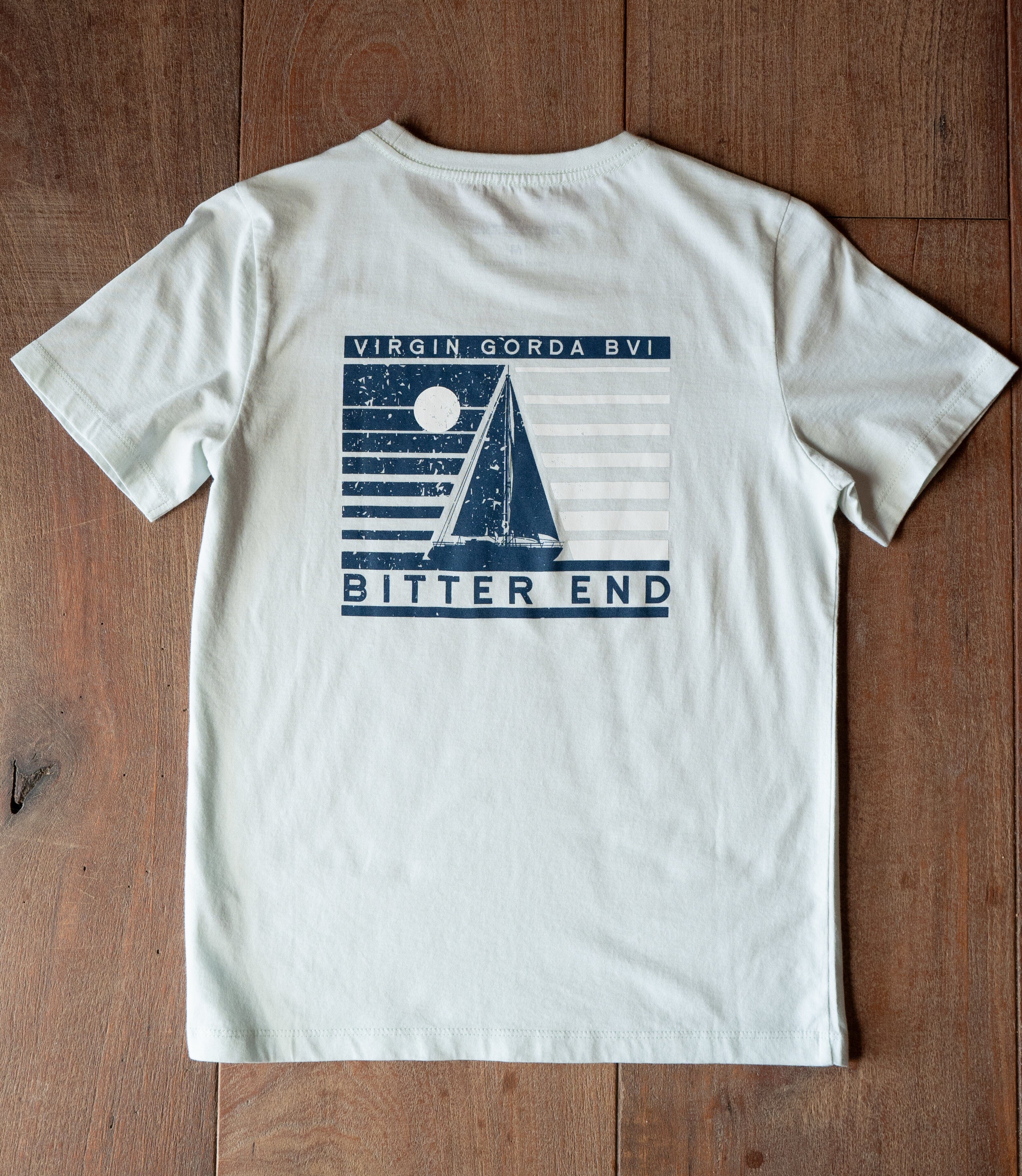 Men's Sunset Sailboat Tee-Tops-Bitter End Provisions