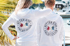 Adult Unisex Cross Flags Cotton Hoodie-Tops-Bitter End Provisions