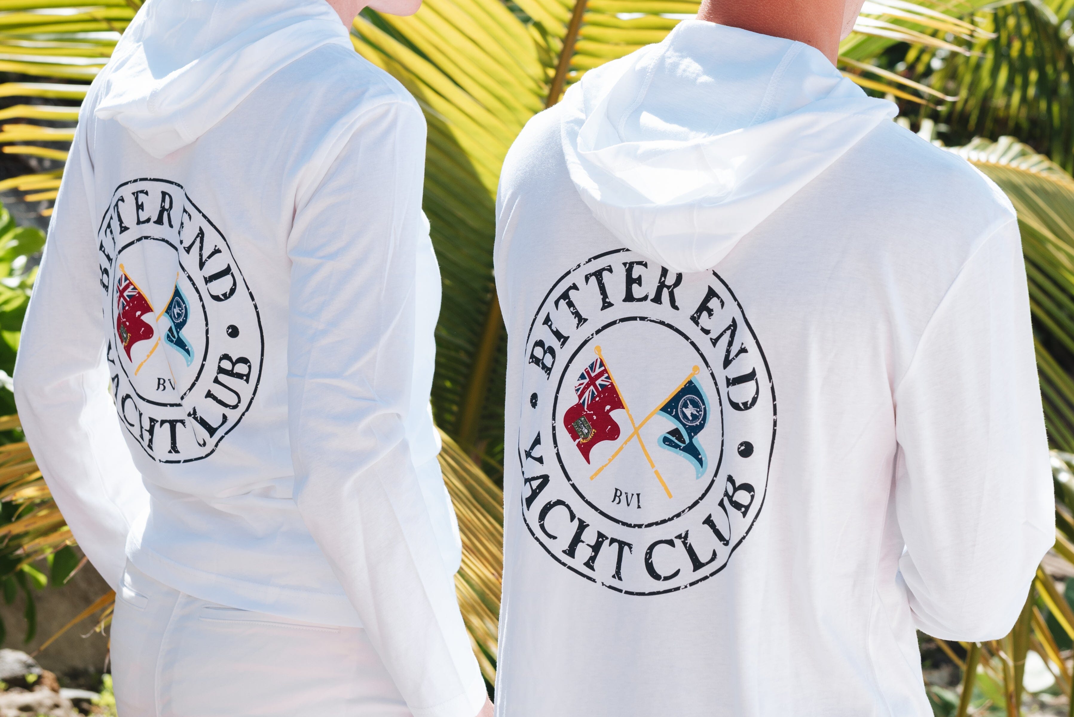 Adult Unisex Cross Flags Cotton Hoodie-Tops-Bitter End Provisions