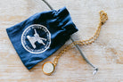 Linen Bitter End Gift Bag | Teal-Gift Bag-Bitter End Provisions