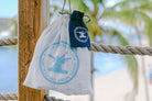 Linen Bitter End Gift Bag | Teal-Gift Bag-Bitter End Provisions