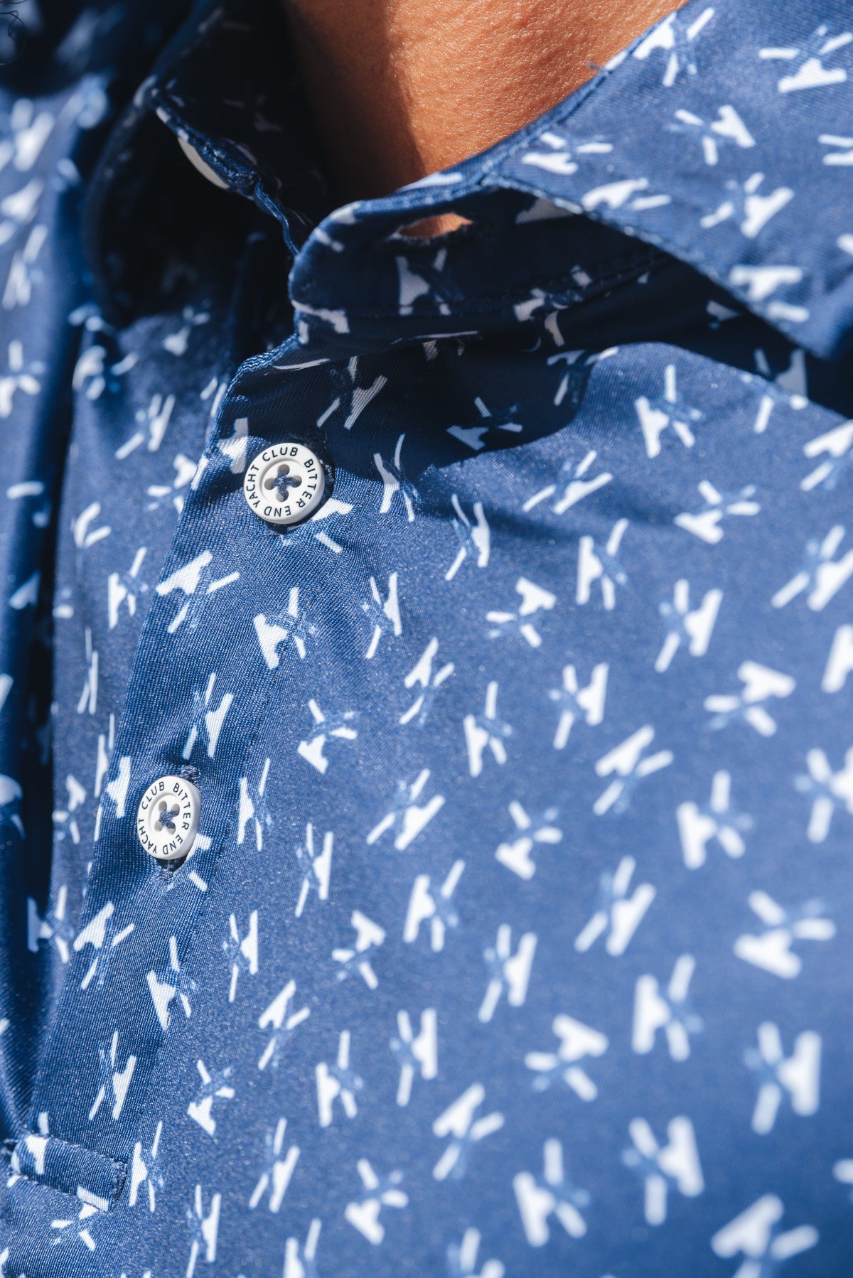 Men's Bitter End Performance Polo | Various Prints-Tops-Bitter End Provisions