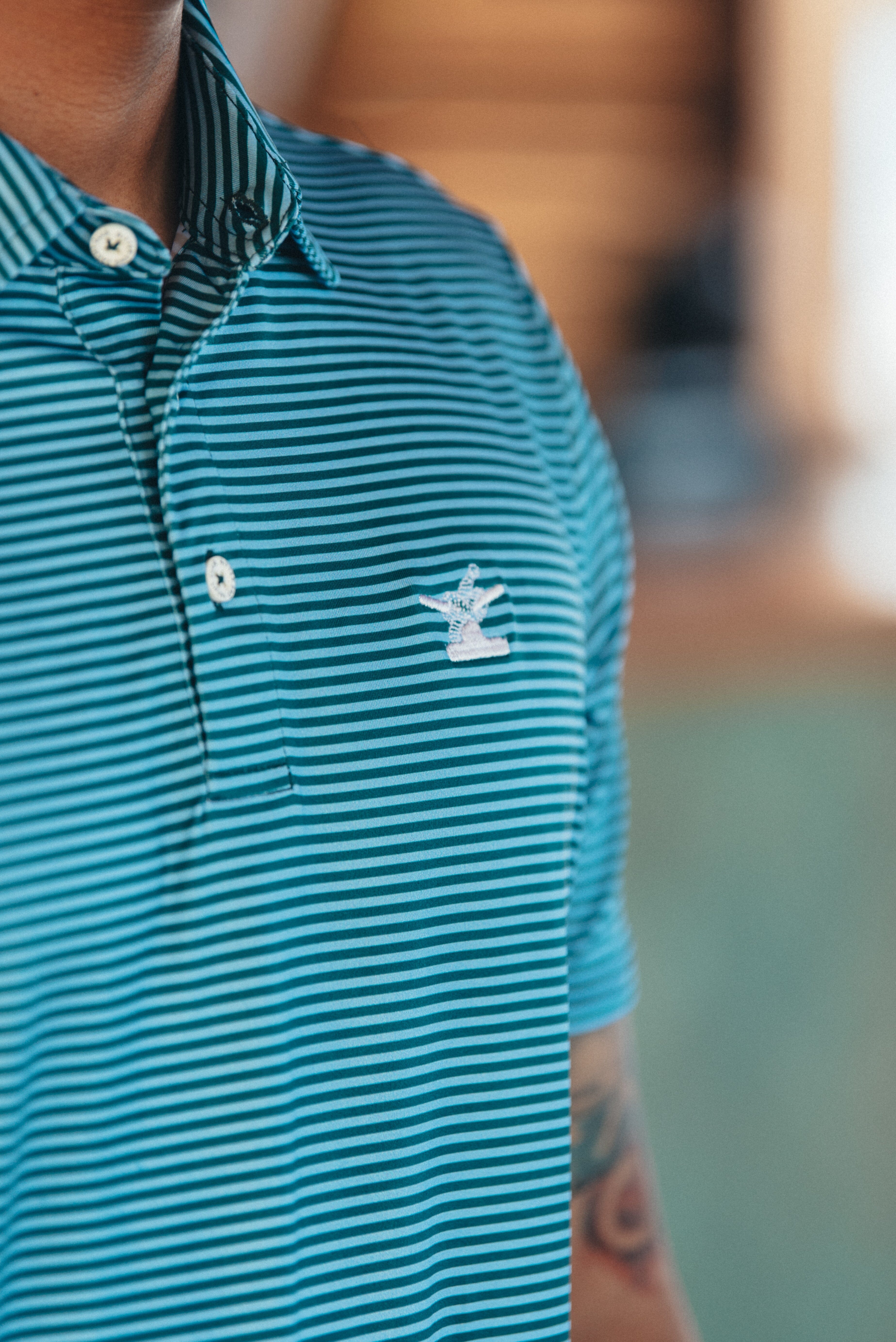 Men's Bitter End Performance Polo | Various Prints-Tops-Bitter End Provisions