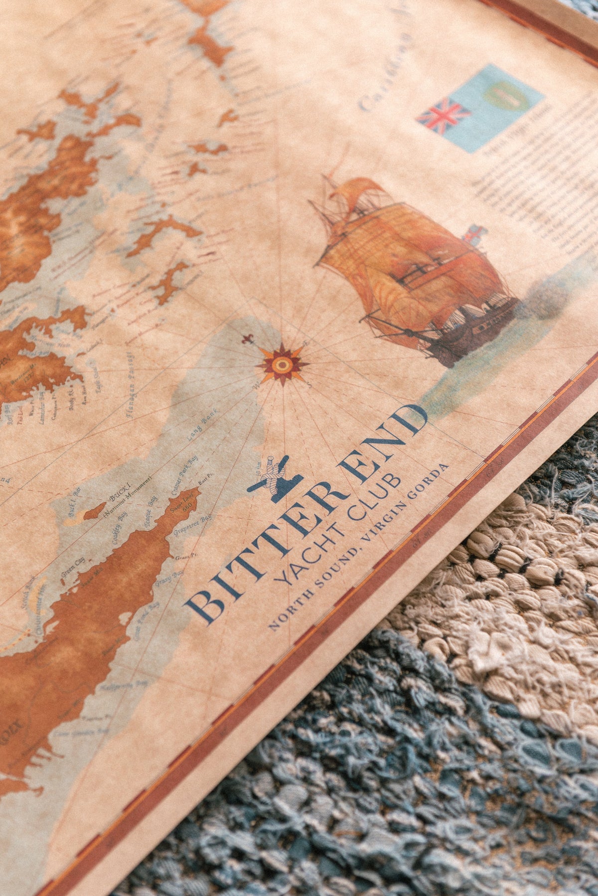 BEYC Logo Virgin Islands Map-Accessories-Bitter End Provisions