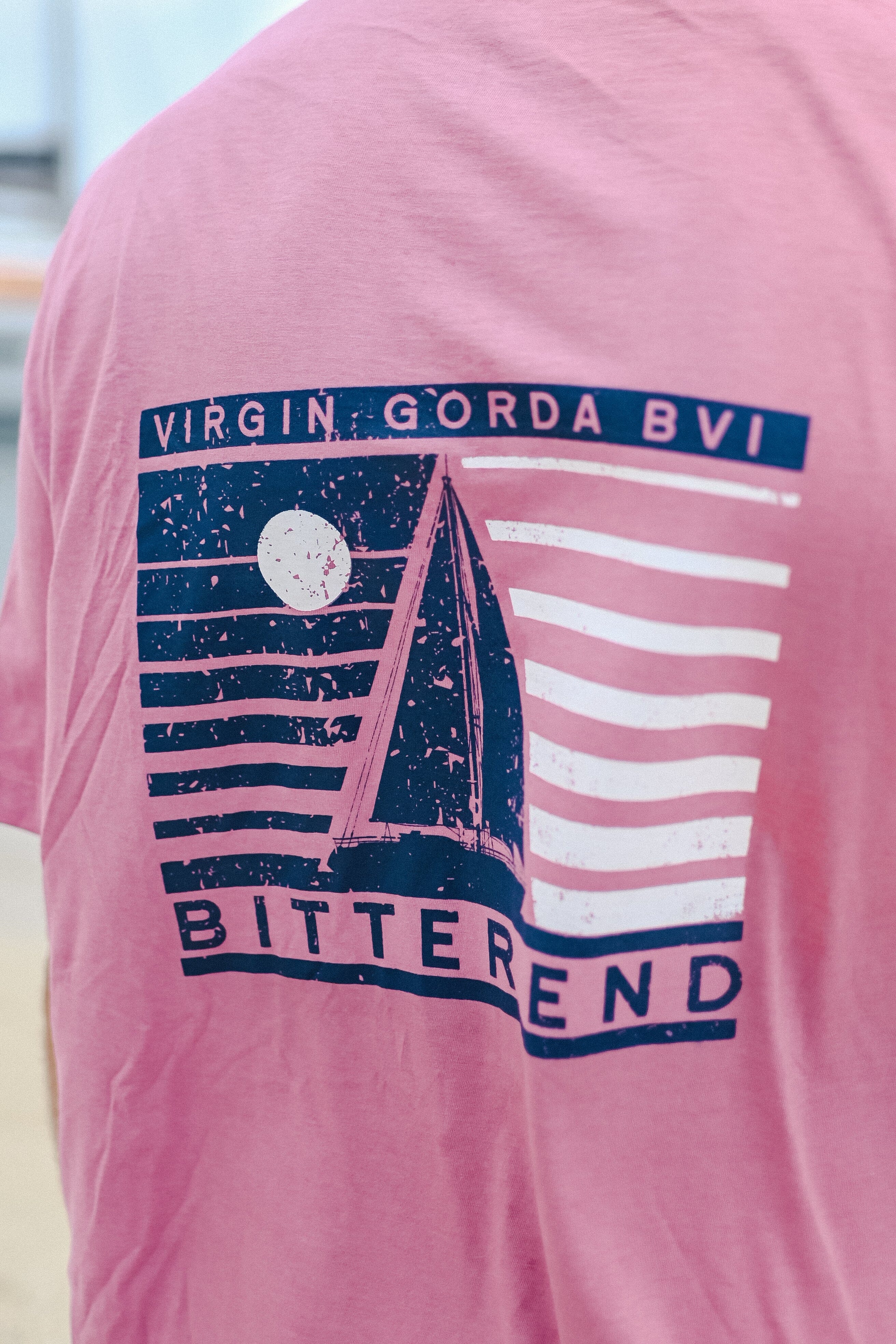 Men's Sunset Sailboat Tee-Tops-Bitter End Provisions