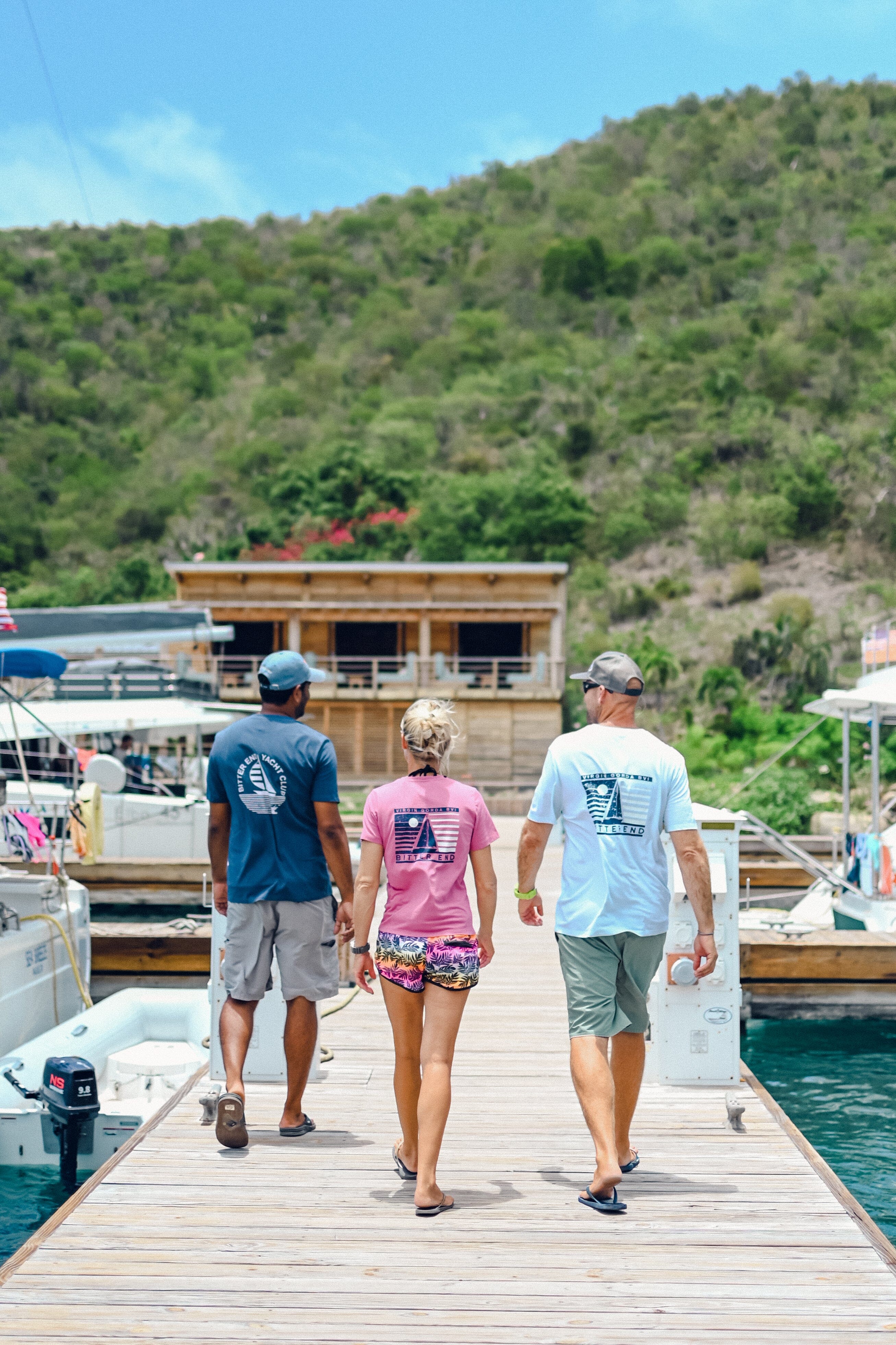 Men's Sunset Sailboat Tee-Tops-Bitter End Provisions
