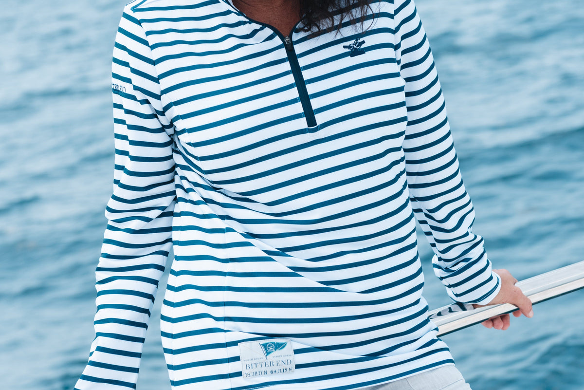 Women’s Après Sail 1/4 Zip-Tops-Bitter End Provisions