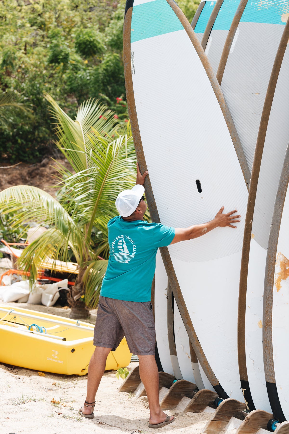 Men's Spinnaker Sketch Tee-Tops-Bitter End Provisions