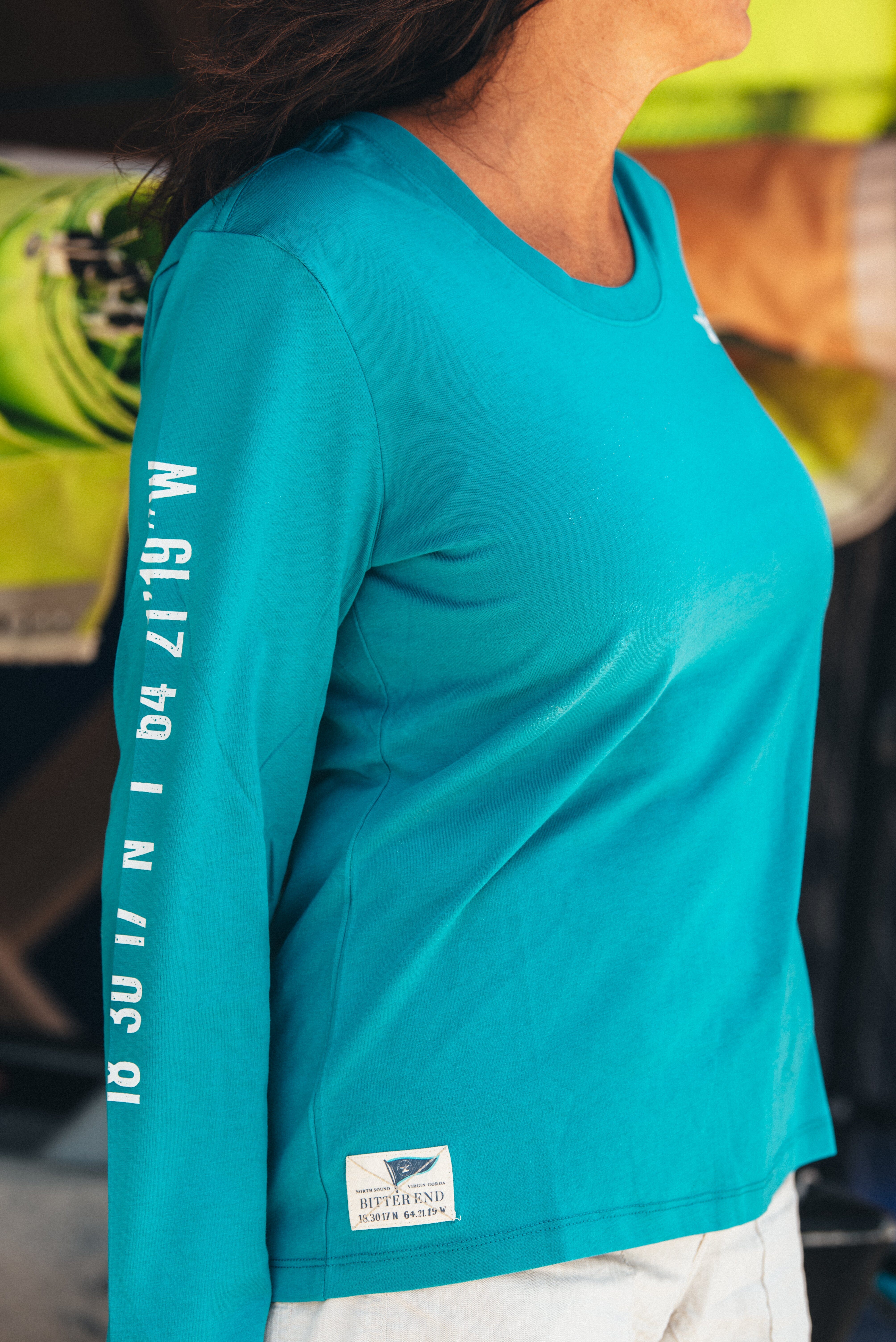 Women's Long Sleeve Watersports Crew Tee-Tops-Bitter End Provisions