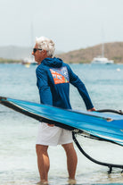 Men's Dritek Hoodie with Rugby Patch-Tops-Bitter End Provisions