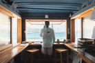 Men's Burgee Patch Dritek Hoodie-Tops-Bitter End Provisions