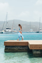 Women's Custom One Piece Swimsuit by Lain Snow-Womens Tops-Bitter End Provisions