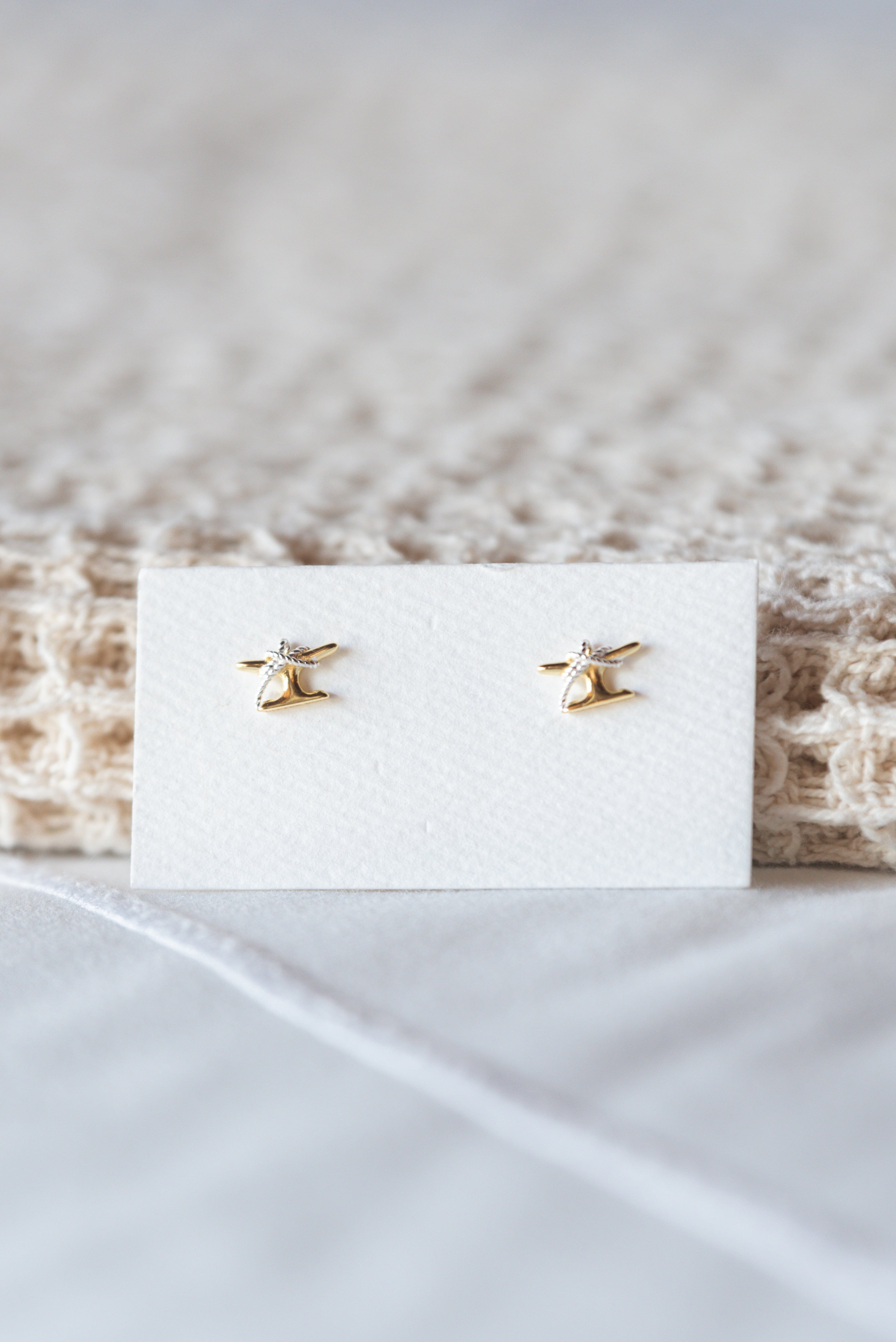 Cleat Stud Earrings-Apparel & Accessories-Bitter End Provisions