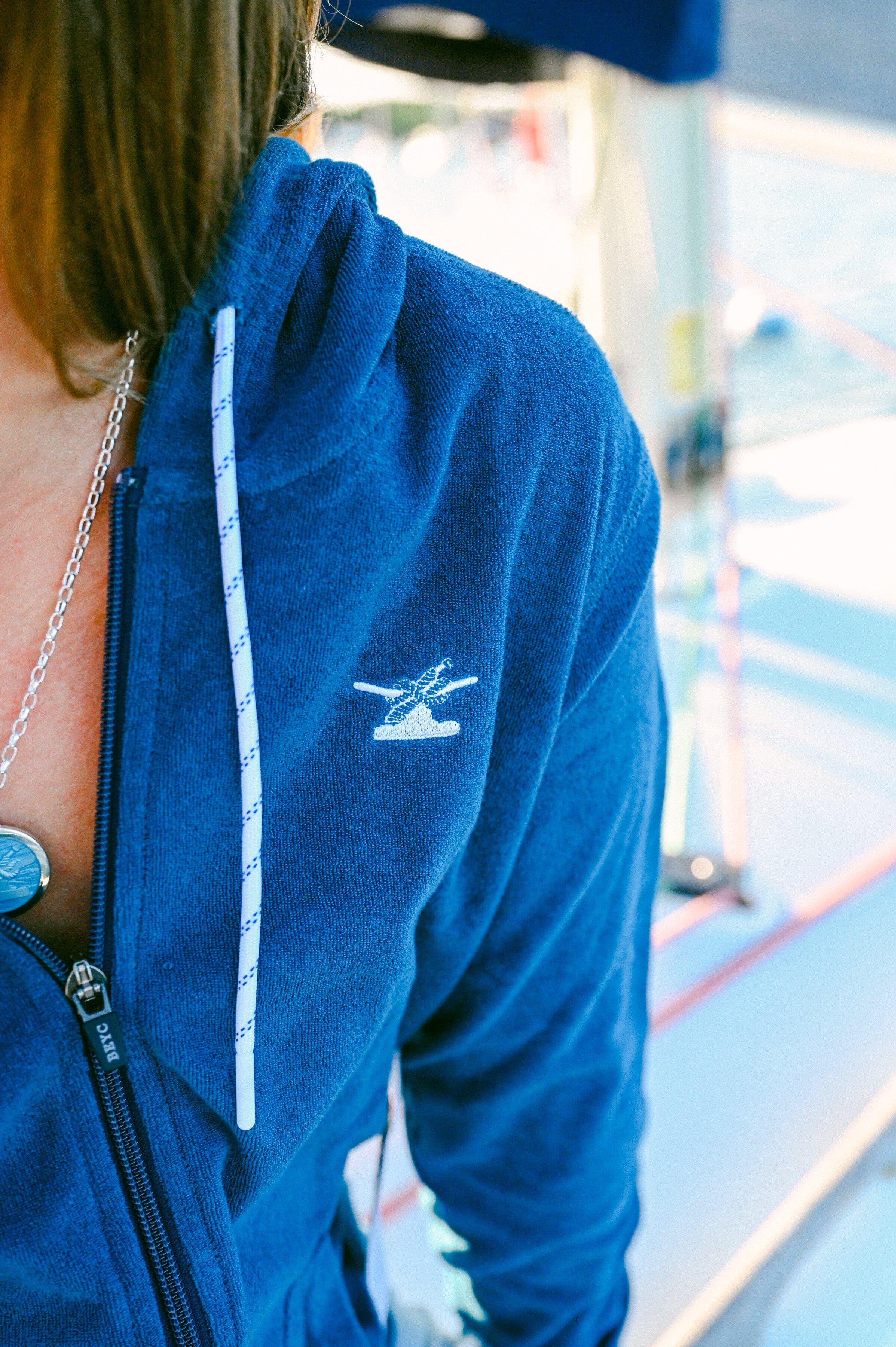 Women's Terry Cloth Hoodie | Various Colors-Tops-Bitter End Provisions