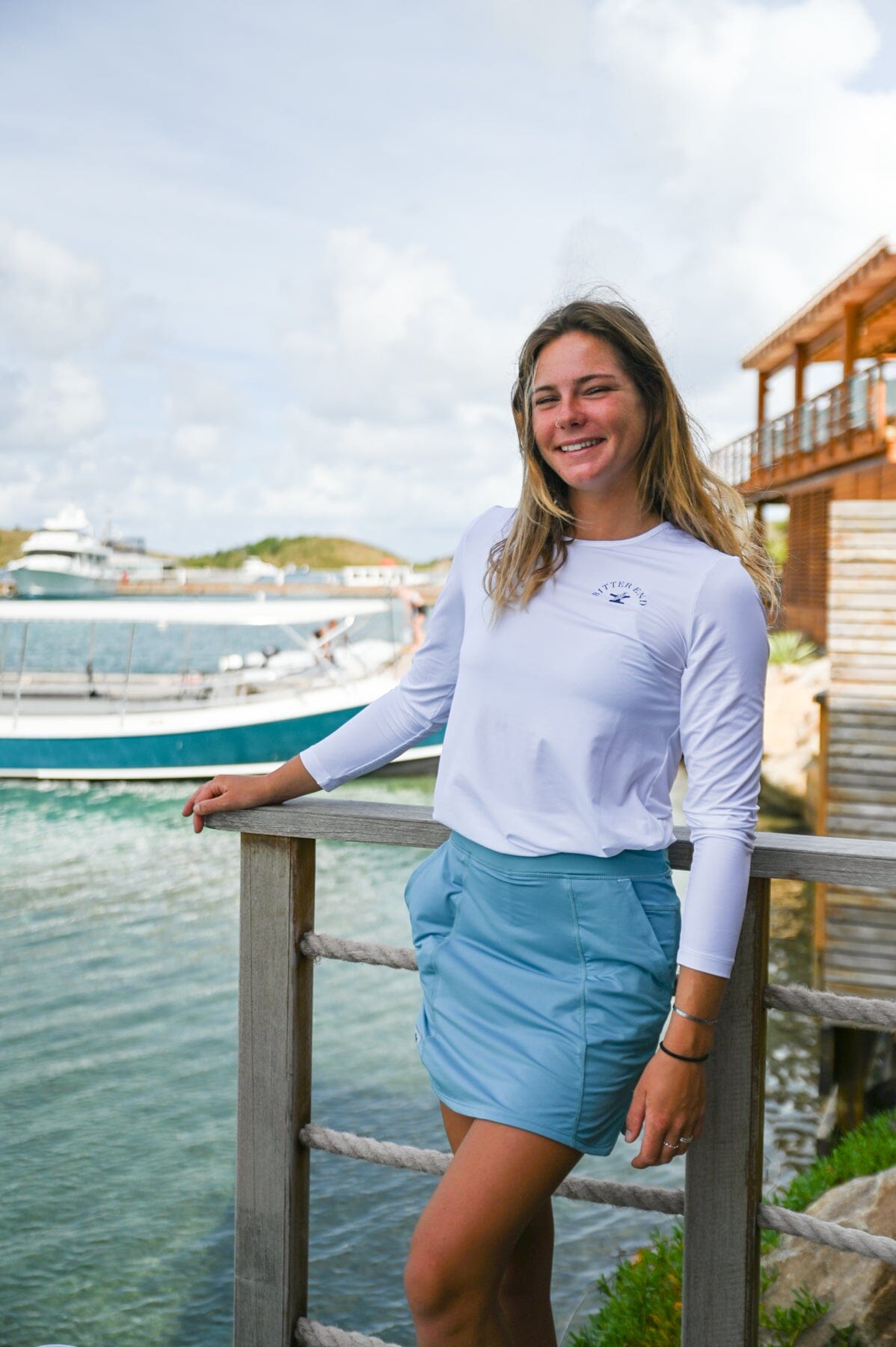 Women's Dritek Skort | Various Colors-Apparel & Accessories-Bitter End Provisions