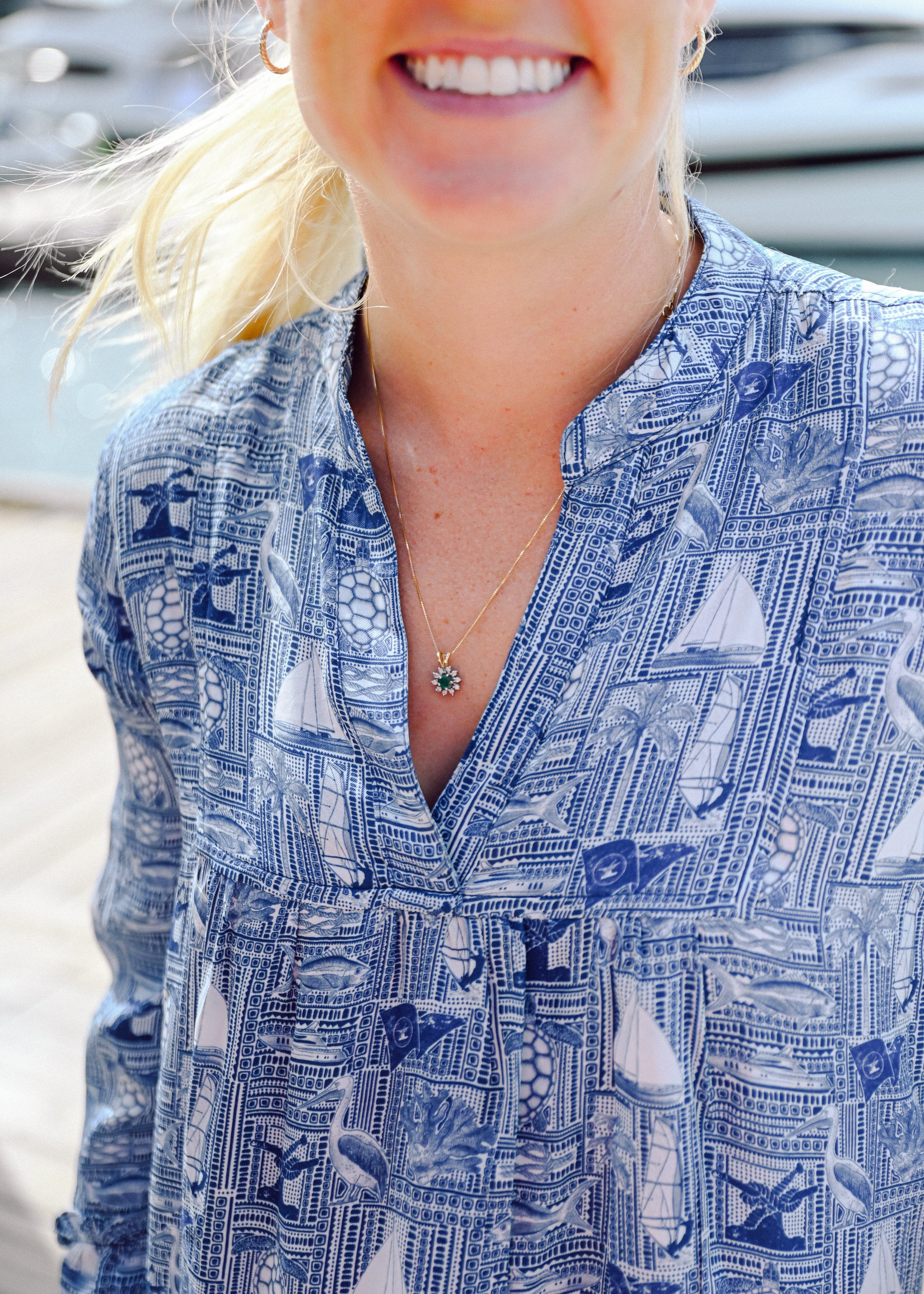 Kenny Flowers Custom BEYC Women's Tunic Dress-Tops-Bitter End Provisions