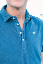 Men's Terry Cloth Short Sleeve Polo I Various Colors-Tops-Bitter End Provisions