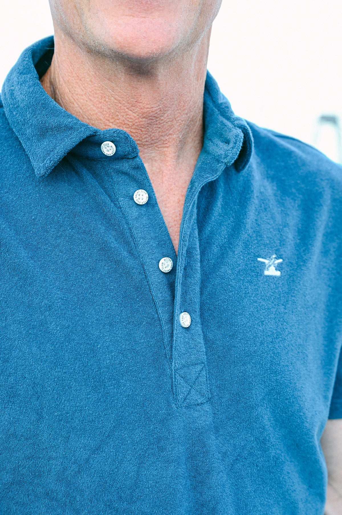 Men's Terry Cloth Short Sleeve Polo I Various Colors-Tops-Bitter End Provisions