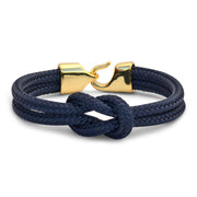 Bitter End Newport Navy Lemon & Line Bracelet-Accessories-Bitter End Provisions
