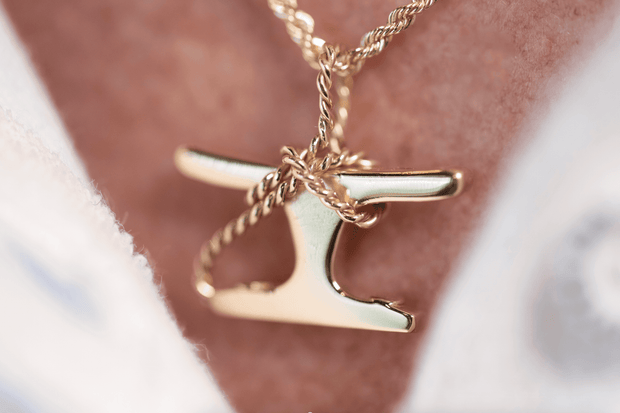 14K Solid Gold Cleat (Pendant Only)-Apparel & Accessories-Bitter End Provisions