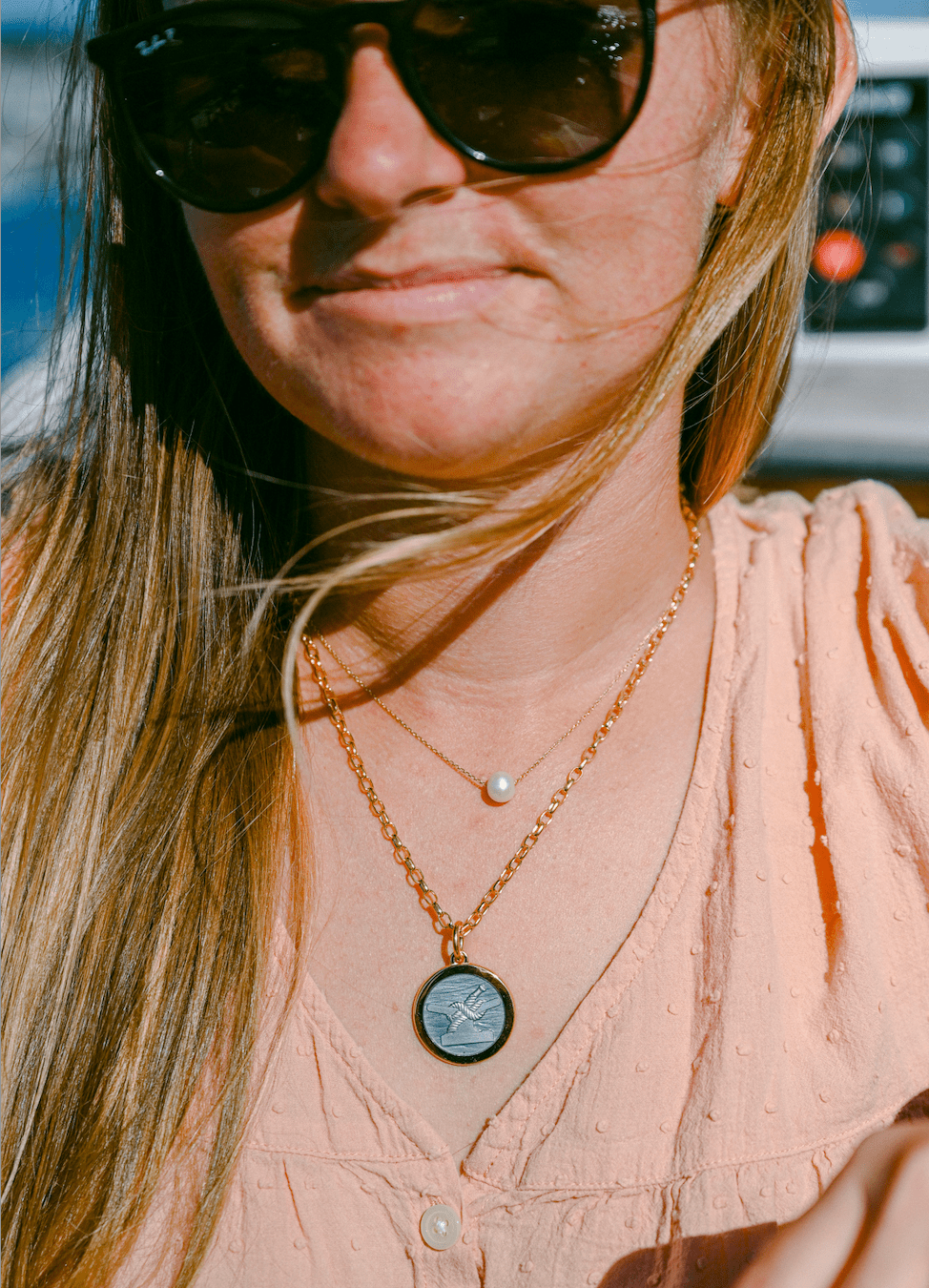Bitter End Coordinates Cleat Pendant Necklace-Accessories-Bitter End Provisions
