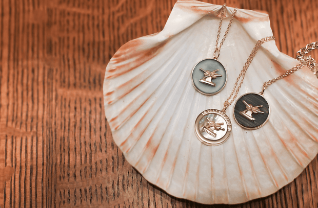 Bitter End Mother of Pearl Coordinates Necklace-Accessories-Bitter End Provisions