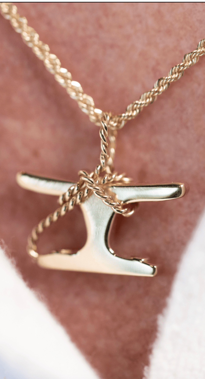 14K Solid Gold Cleat (Pendant Only)– Bitter End Provisions