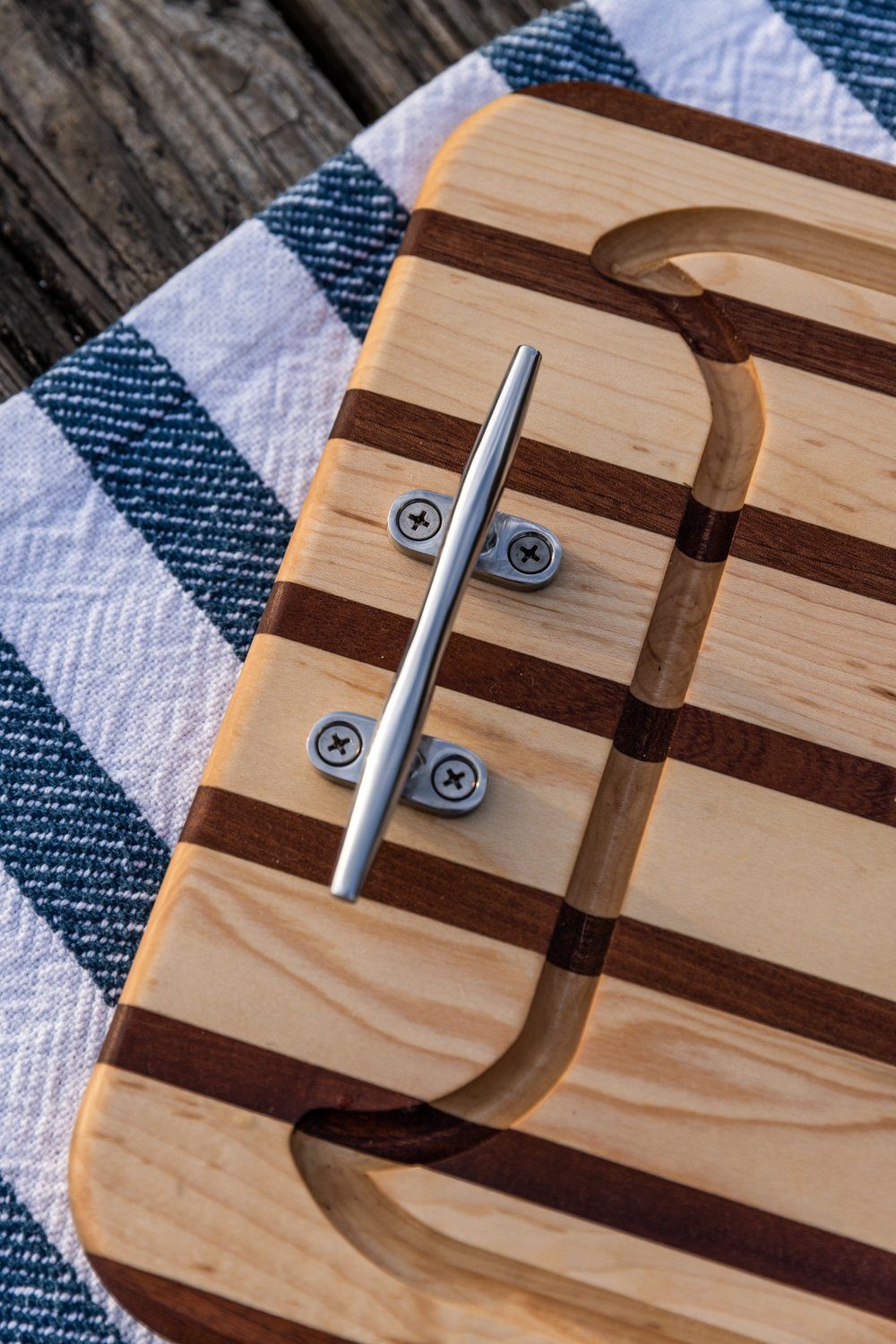 Nautical Cleat Steak Board by Soundview Millworks-Accessories-Bitter End Provisions