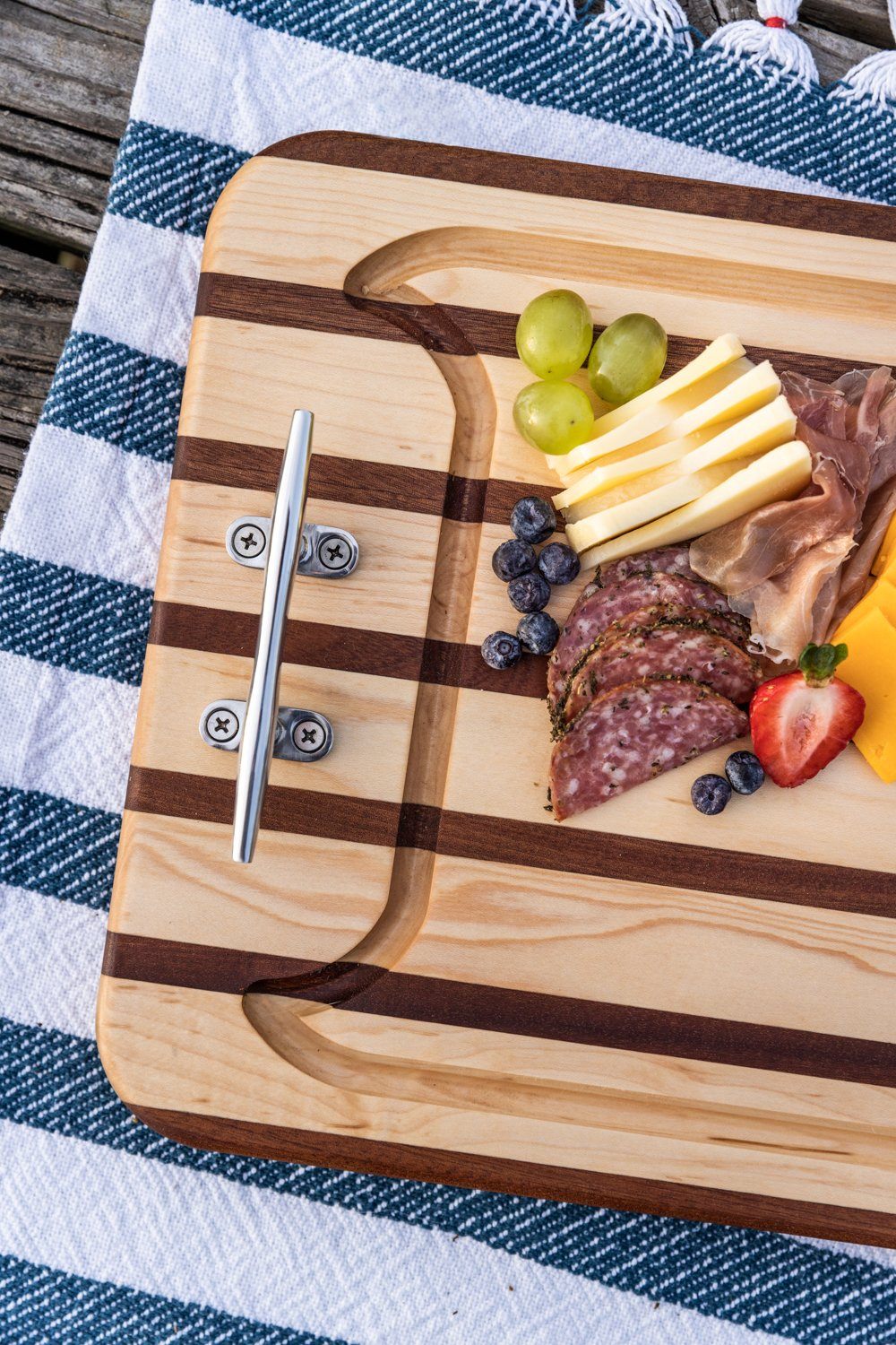 Nautical Cleat Appetizer Board by Soundview Millworks-Accessories-Bitter End Provisions