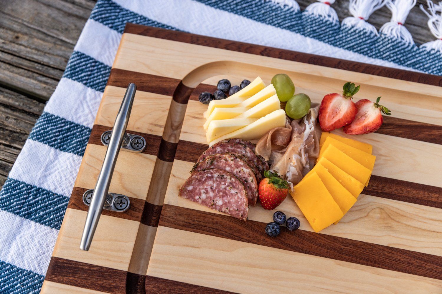 Nautical Cleat Appetizer Board by Soundview Millworks-Accessories-Bitter End Provisions