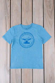 Men's Bitter End Classic Tee | Sky Blue-Tops-Bitter End Provisions