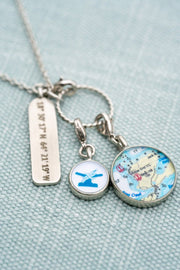 Coordinates Charm Necklace-Accessories-Bitter End Provisions