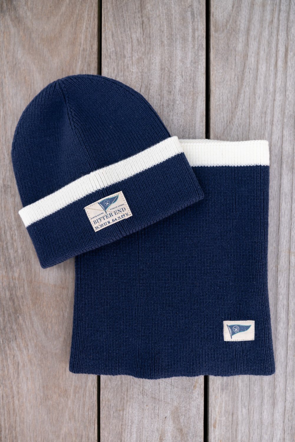Ivory Knit Neck Warmer (Unisex)-Accessories-Bitter End Provisions