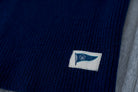 Navy Knit Burgee Beanie (Unisex)-Accessories-Bitter End Provisions